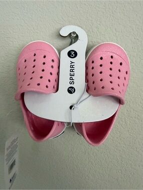 Sperry Infant Light Pink Slip-On Perforated Sneaker